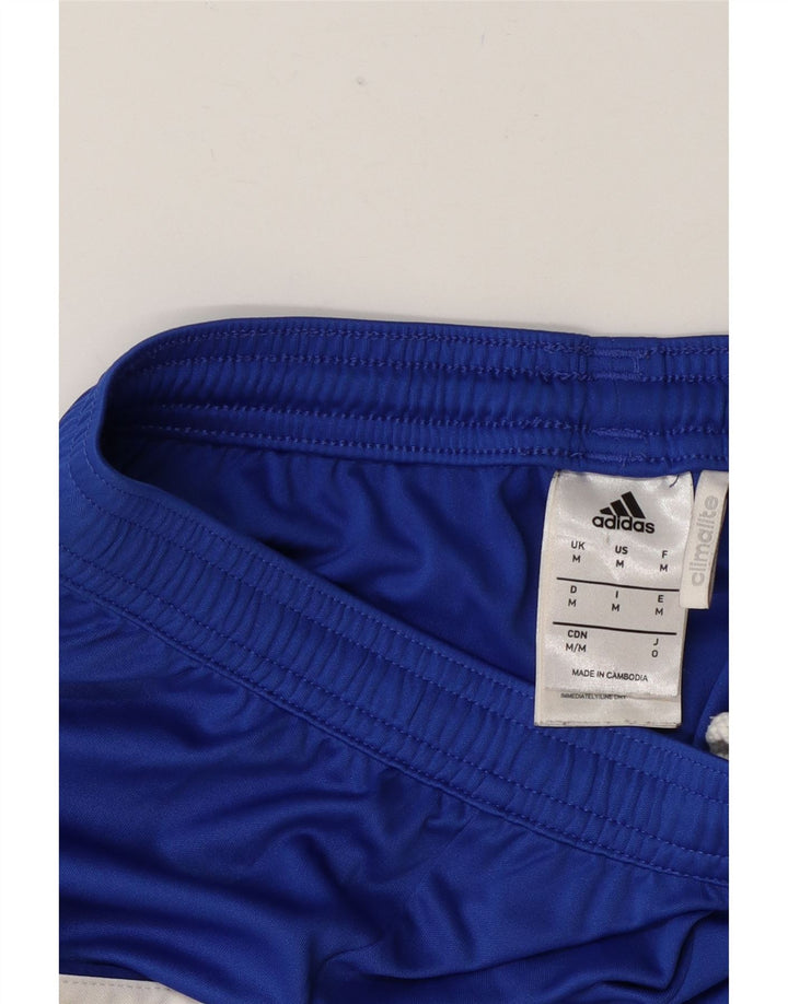 Adidas Mens Climalite Sport Shorts Azul Medio Colorblock Poliéster