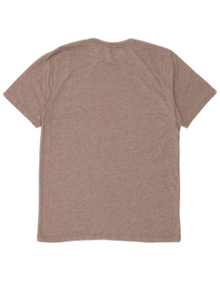 Camiseta Reiss para hombre Top marrón medio moteado