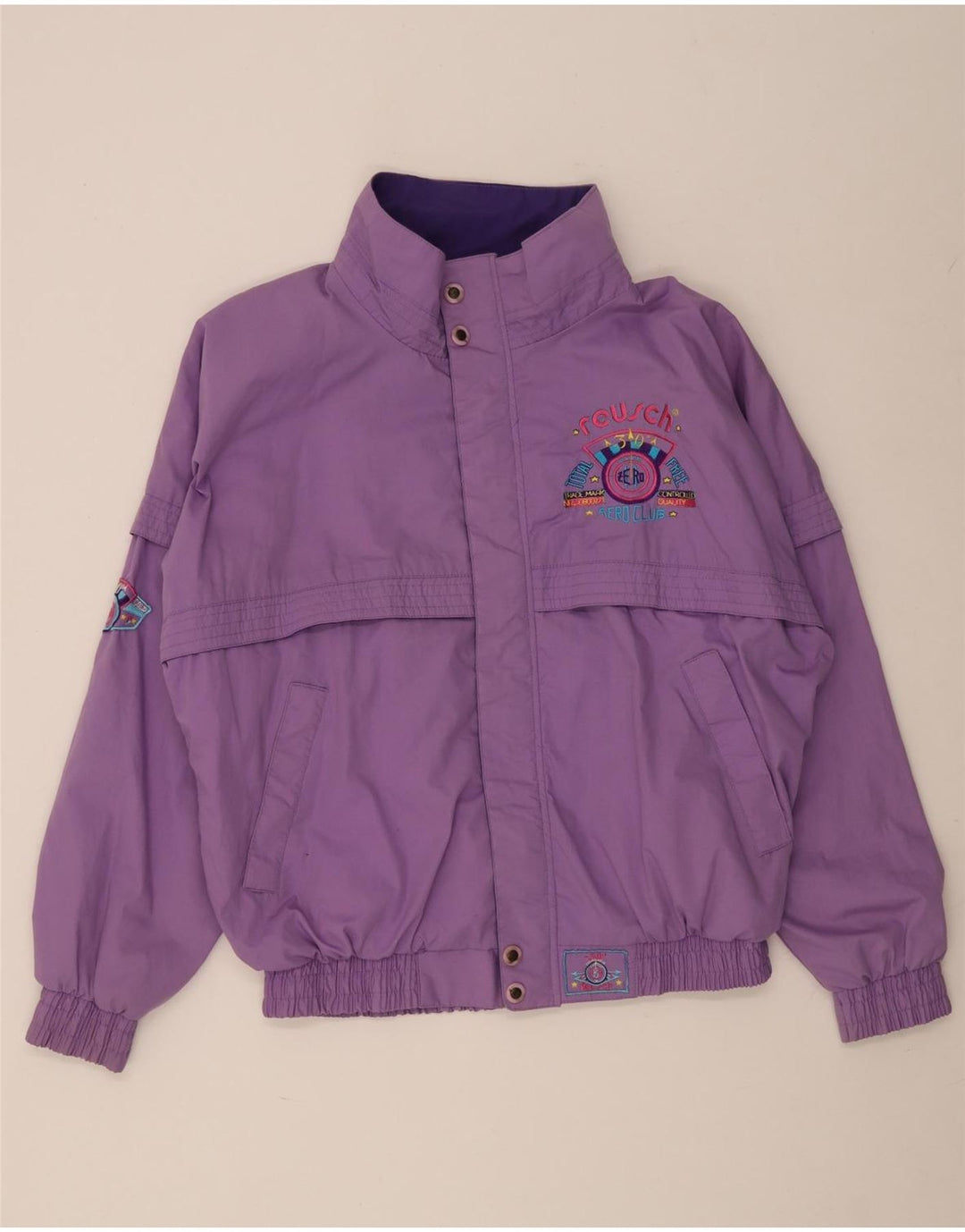 Reusch Chándal completo gráfico para hombre XL Poliéster morado