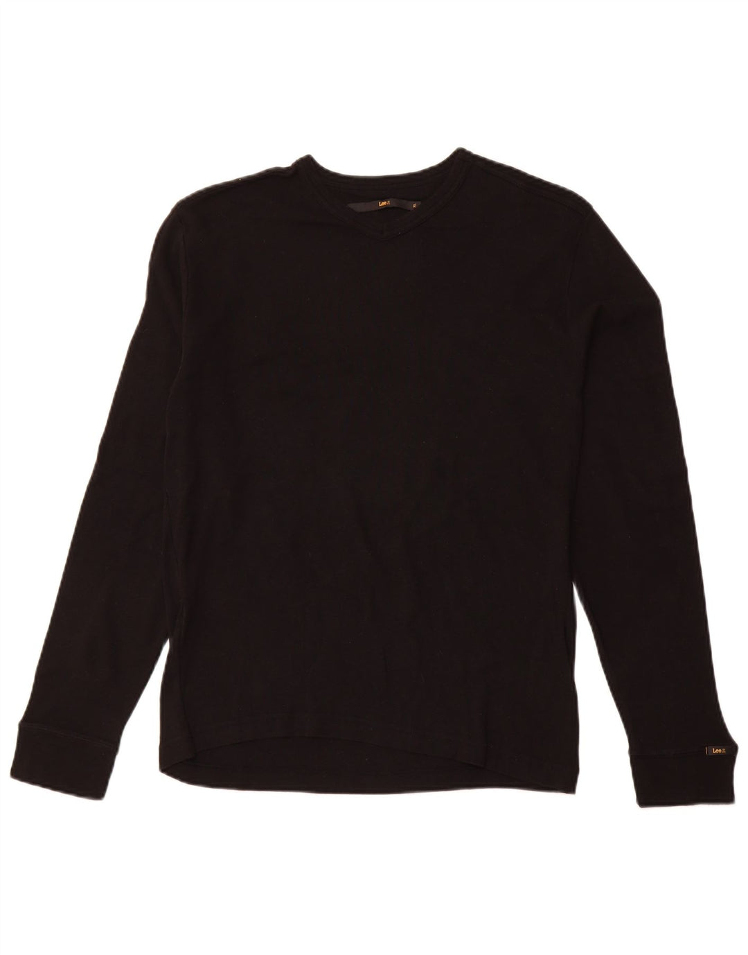 LEE Hombre Top Manga Larga XL Algodón Negro