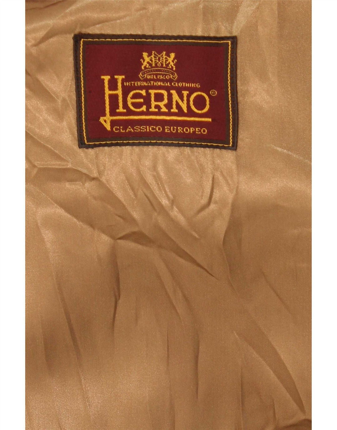 Abrigo Herno Hombre IT 52 XL Lana Beige