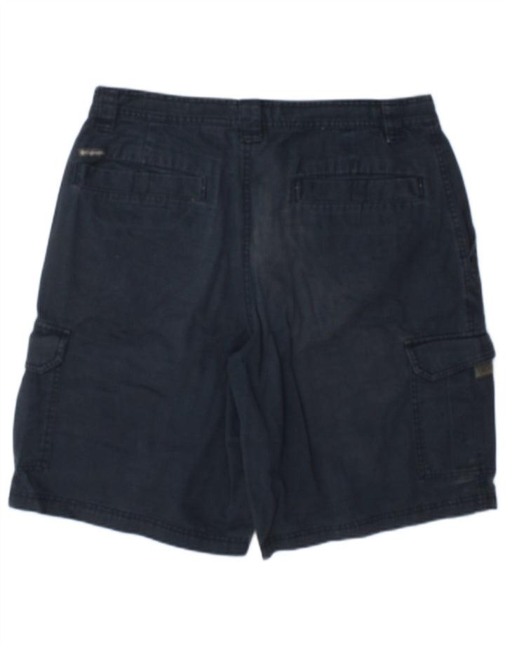 Columbia Shorts cargo para hombre W34 Large Algodón azul marino