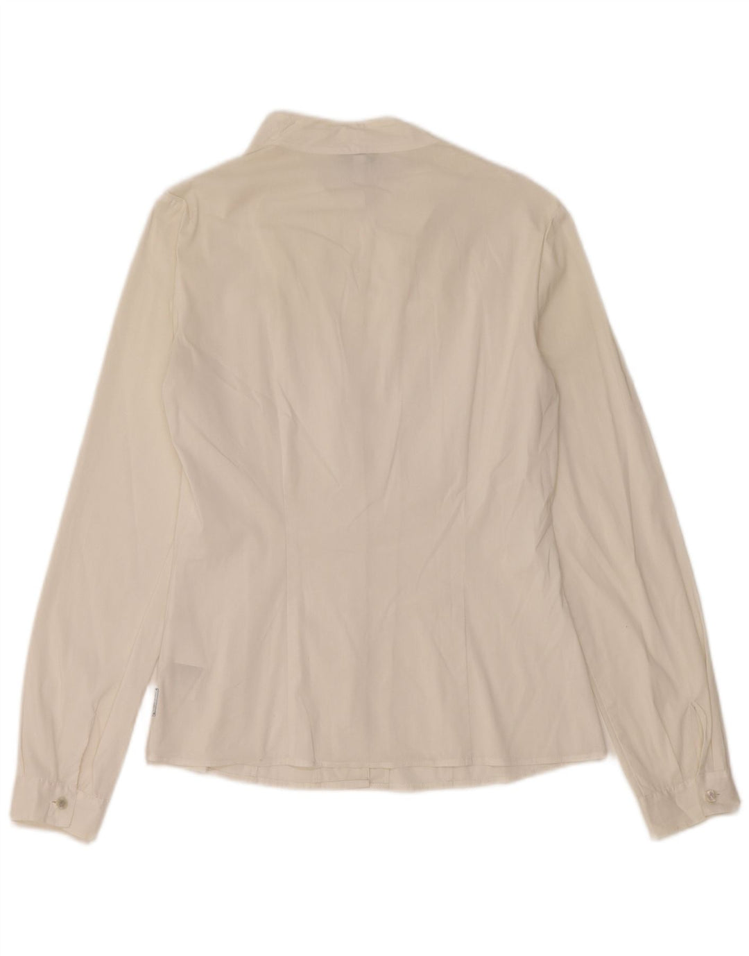 Armani Jeans Camisa para mujer US 4 Pequeño Algodón Blanco