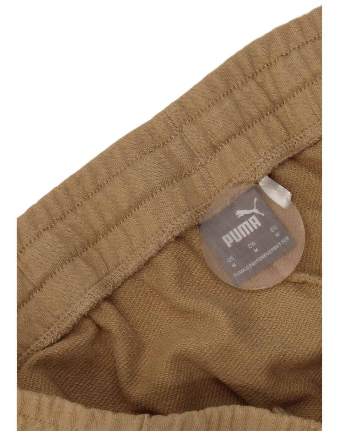 Puma Mujer Chándal Pantalones Joggers UK 40 Medium Beige