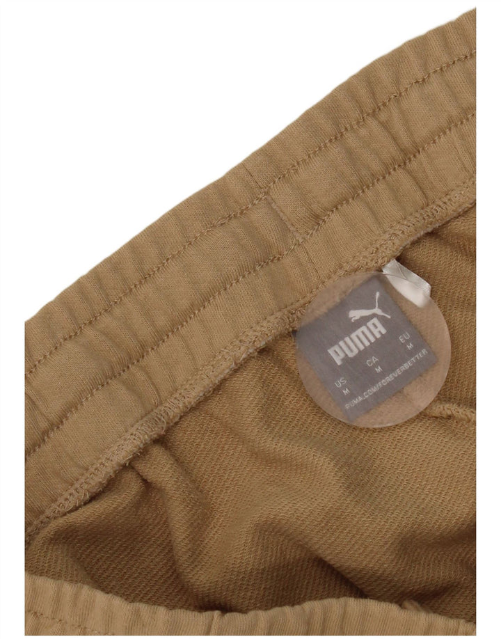 Puma Mujer Chándal Pantalones Joggers UK 40 Medium Beige