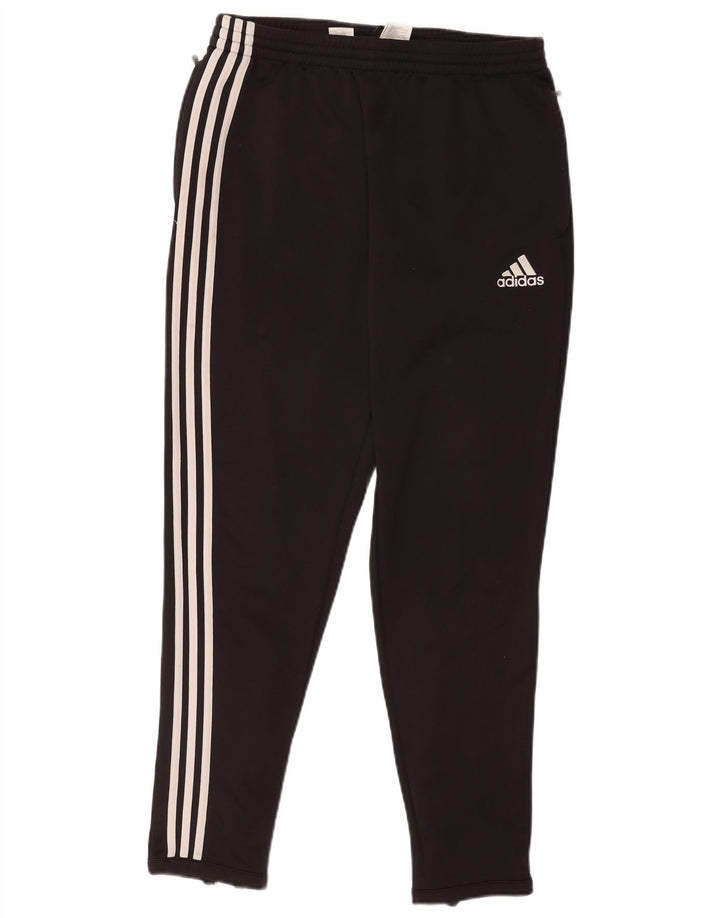 Adidas - Pantalón de chándal para hombre, talla 46/48, color negro, poliéster