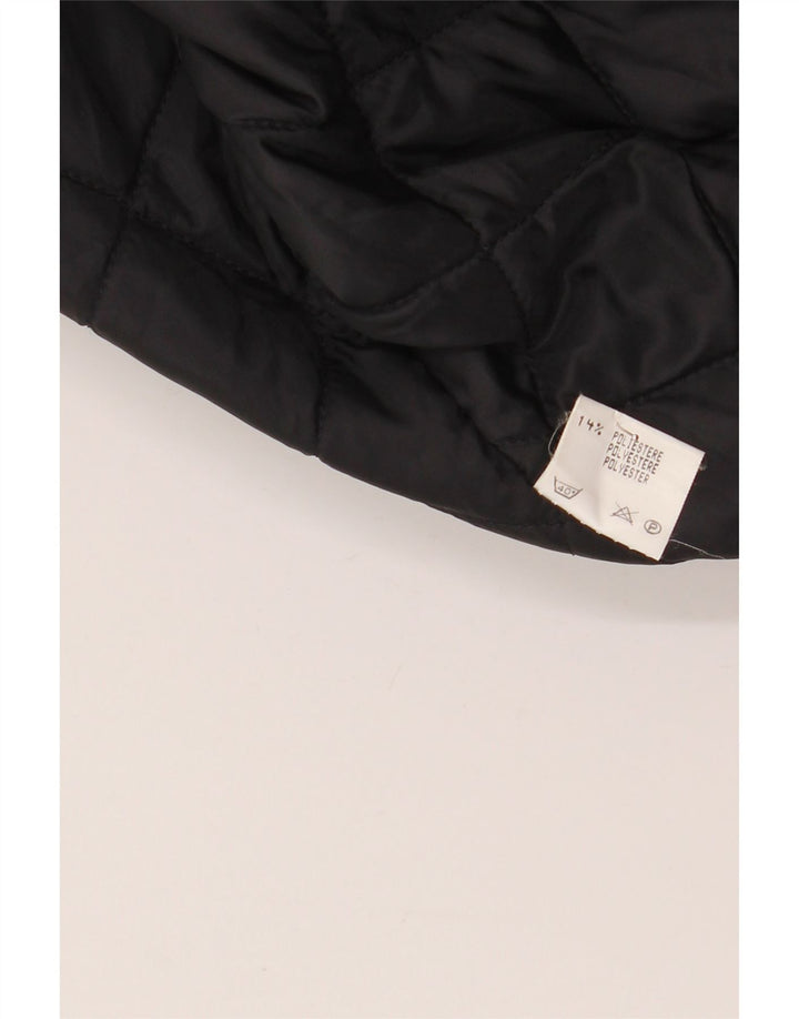 Polbot Chaqueta cortavientos con capucha para hombre UK 44 2XL Polivinilo negro