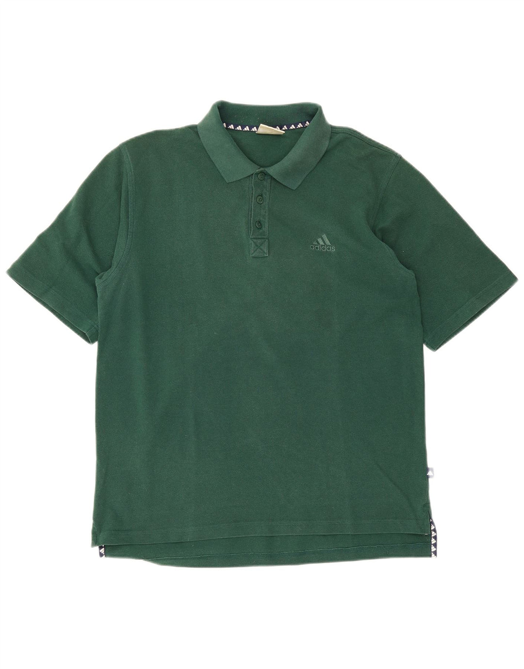 Polo Adidas Hombre Verde Grande