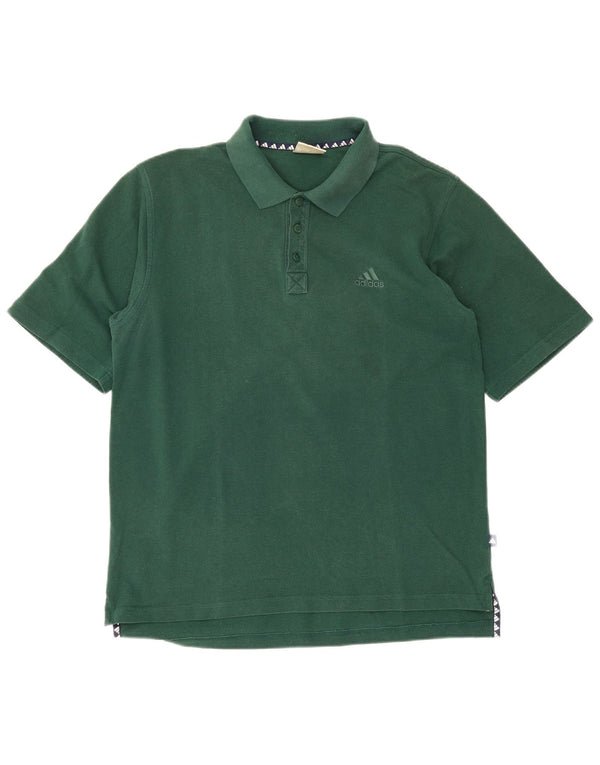 Polo Adidas Hombre Verde Grande