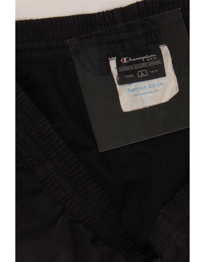Champion Pantalones De Chándal Para Hombre Poliéster Gris Grande
