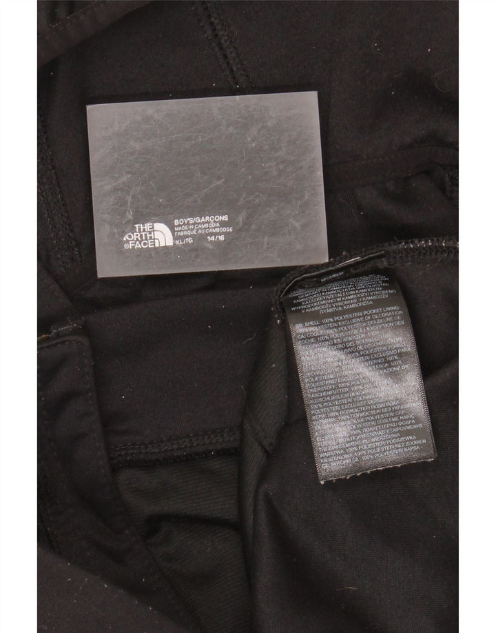 THE NORTH FACE Sudadera con capucha y cremallera para niño 14-15 años XL Negro Poliéster
