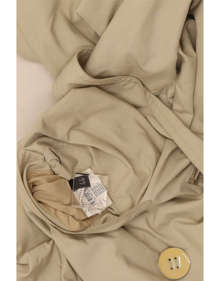 Gabardina Mujer Allegri IT 44 Poliéster Beige Medio