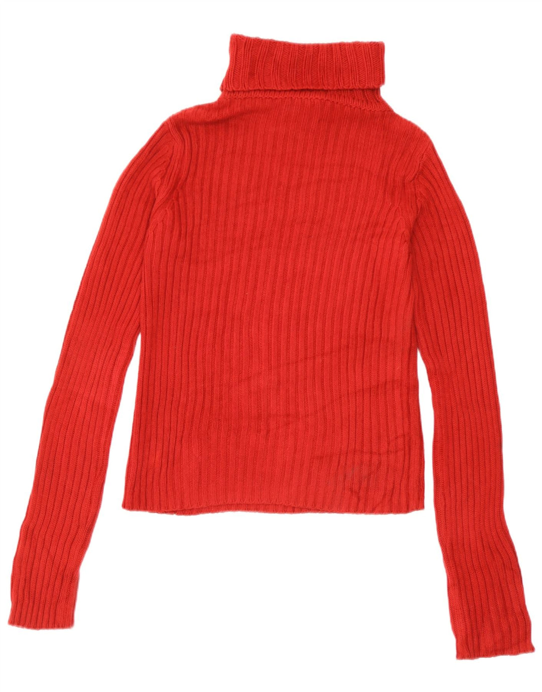 Replay Suéter tipo jersey con cuello vuelto para mujer, talla 44, talla M, color rojo