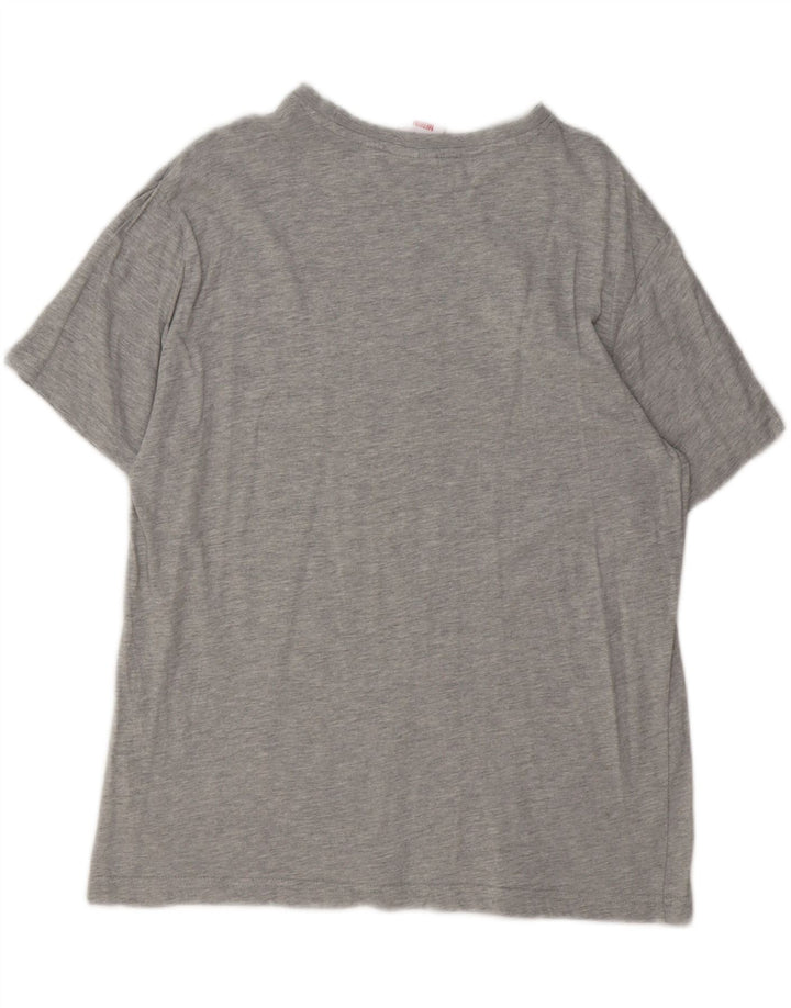 KAPPA Mens Graphic T-Shirt Top Medium Grey Cotton Vintage Kappa and Second-Hand Kappa from Messina Hembry 