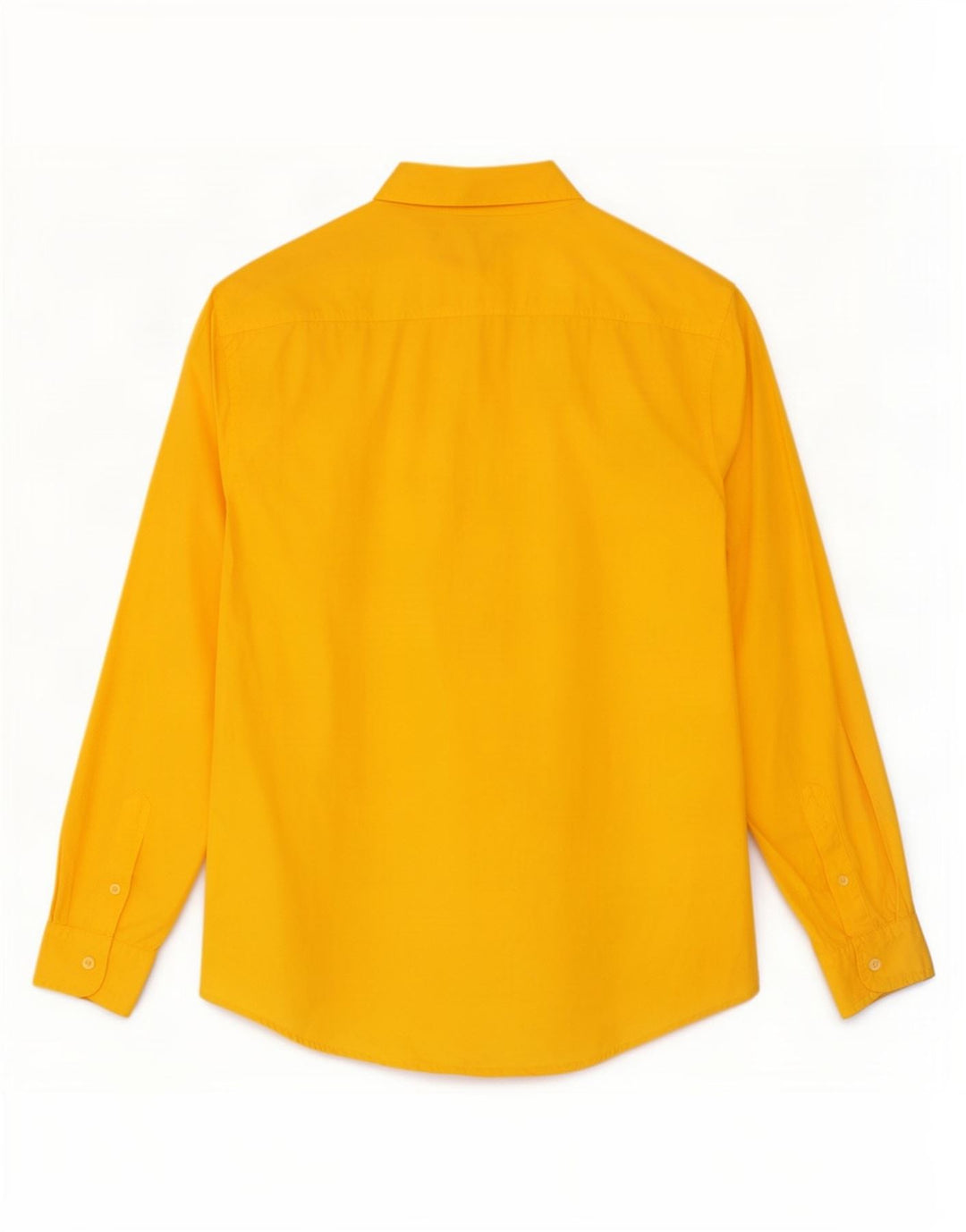 Camisa Calvin Klein Jeans Hombre Grande Algodón Amarillo