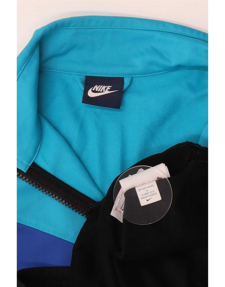 Nike Chaqueta de chándal para niños 10-11 años Mediana Negro Colorblock