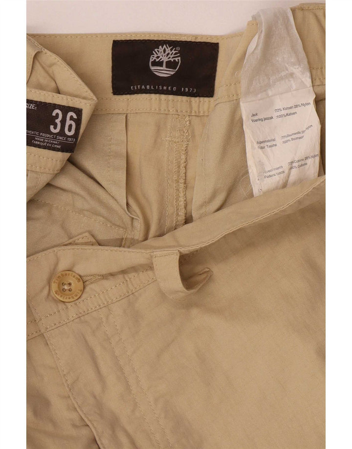 Timberland pantalones cortos cargo para hombre W36 algodón beige grande