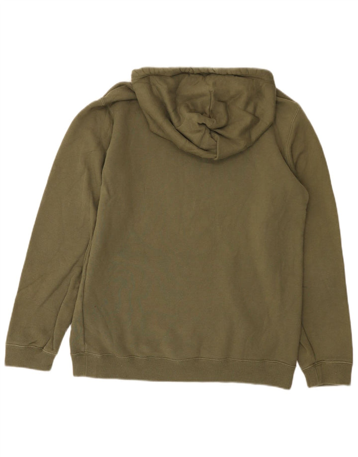 Converse Hombre Sudadera con capucha gráfica Jumper Small Khaki Cotton
