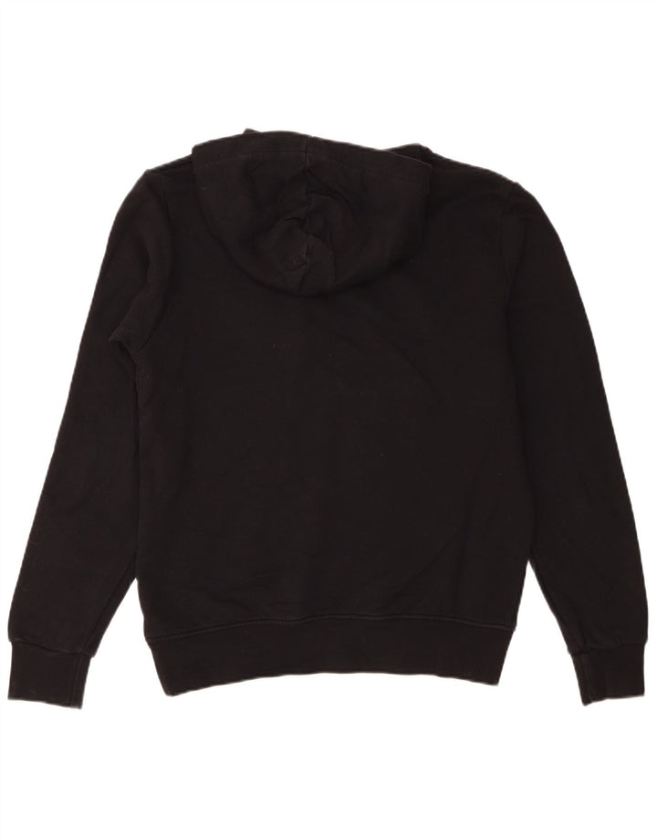 Pyrex - Sudadera con capucha para hombre, diseño gráfico, tamaño pequeño, algodón negro