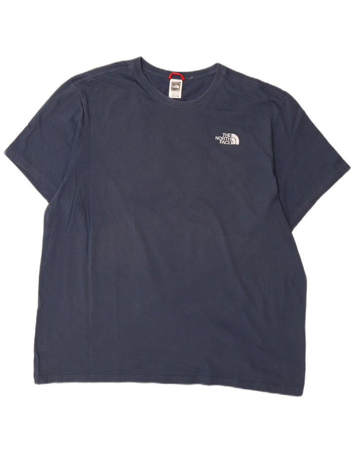 THE NORTH FACE Camiseta gráfica para hombre Top 2XL Algodón azul marino
