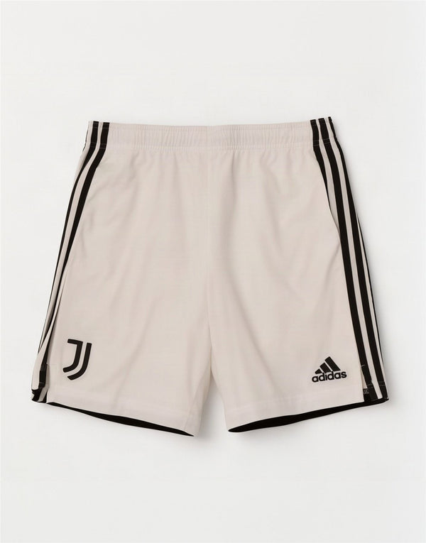 Adidas Mens Juventus Sport Shorts Medio Blanco Poliéster