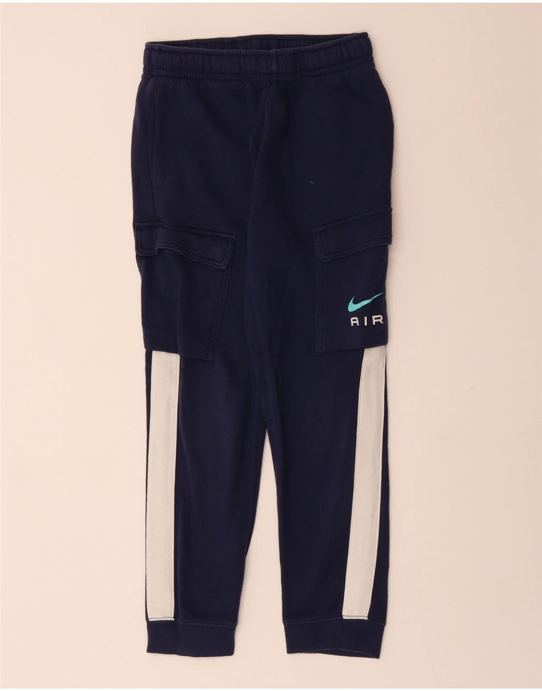 NIKE Pantalones de chándal para niños Joggers 10-11 años Mediano Azul Marino
