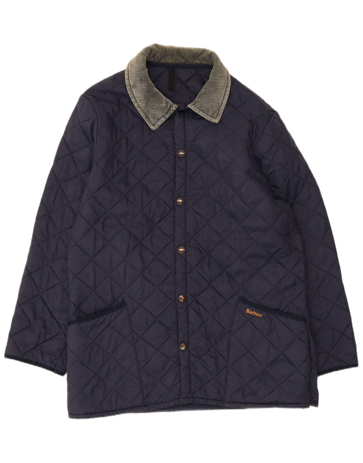 Barbour Chaqueta acolchada para hombre UK 38 Medium Azul marino