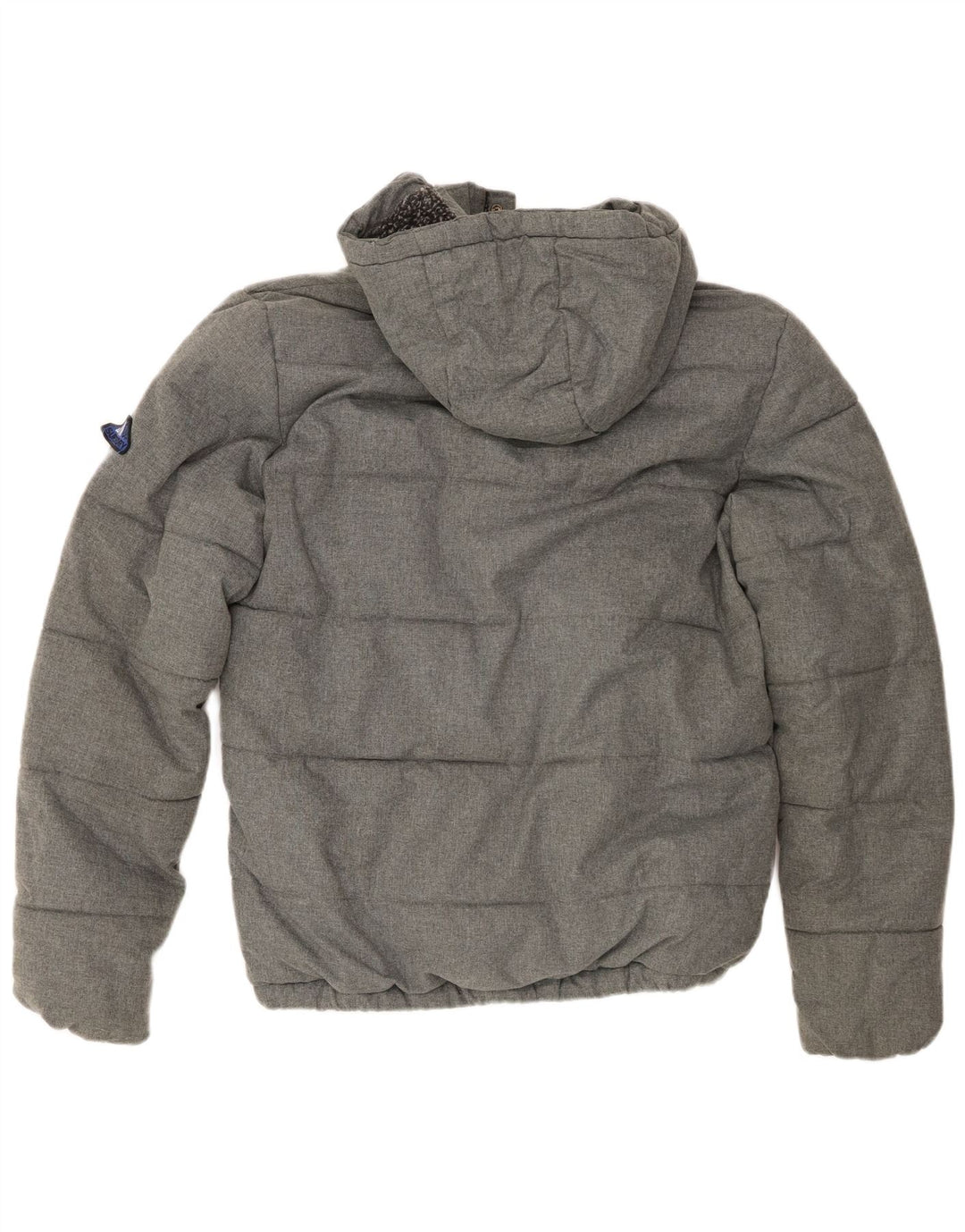 Superdry Chaqueta acolchada con capucha para hombre UIK 38 Poliéster gris medio