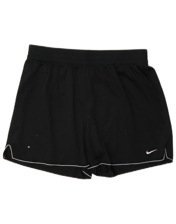Pantalones cortos deportivos Nike Dri Fit para hombre Poliéster negro mediano