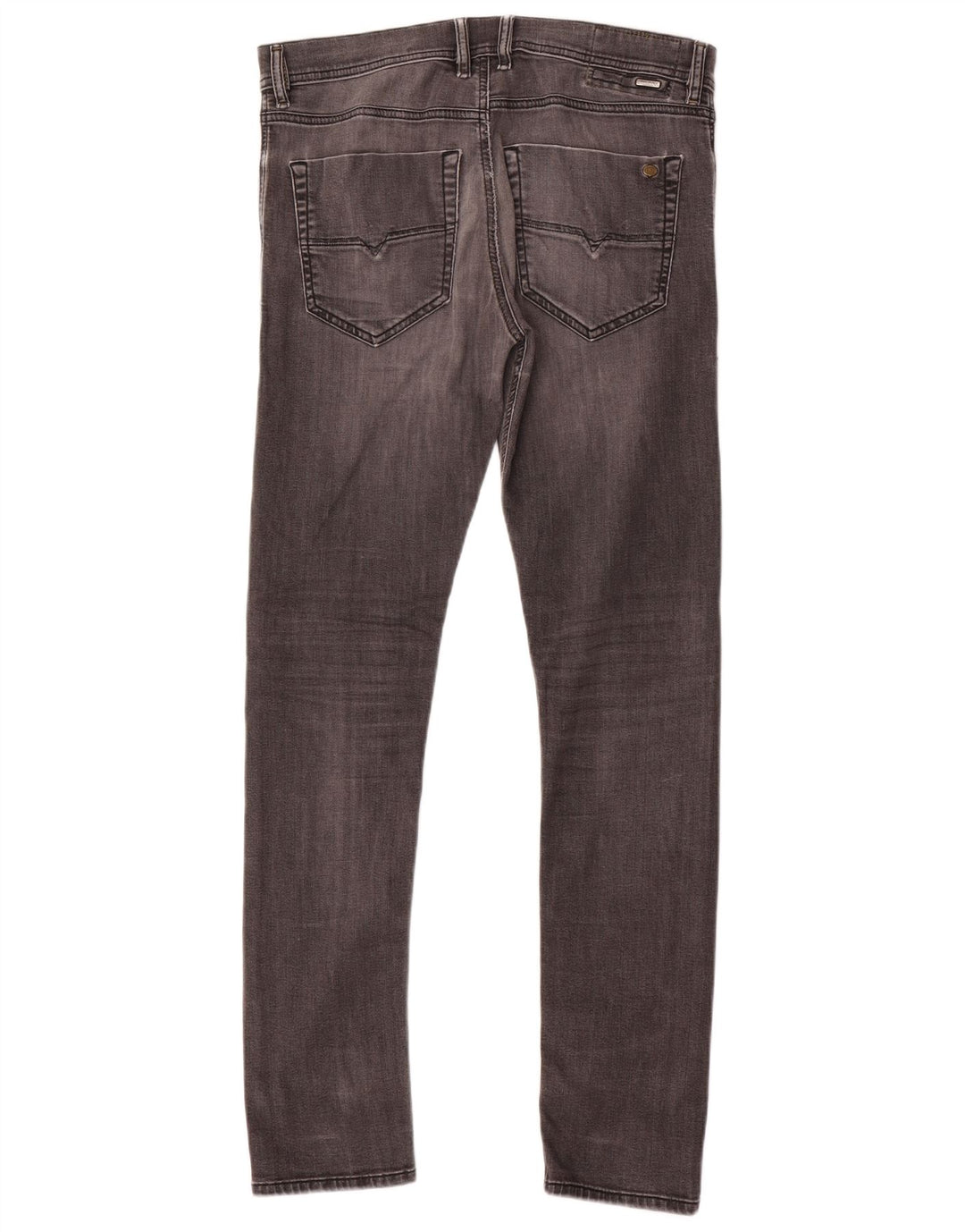 DIESEL Vaqueros ajustados Tepphar Carrot W31 L32 de algodón gris para hombre