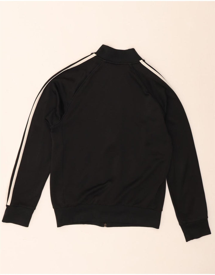 Adidas - Chaqueta de chándal para mujer, talla 40, talla mediana, poliéster negro