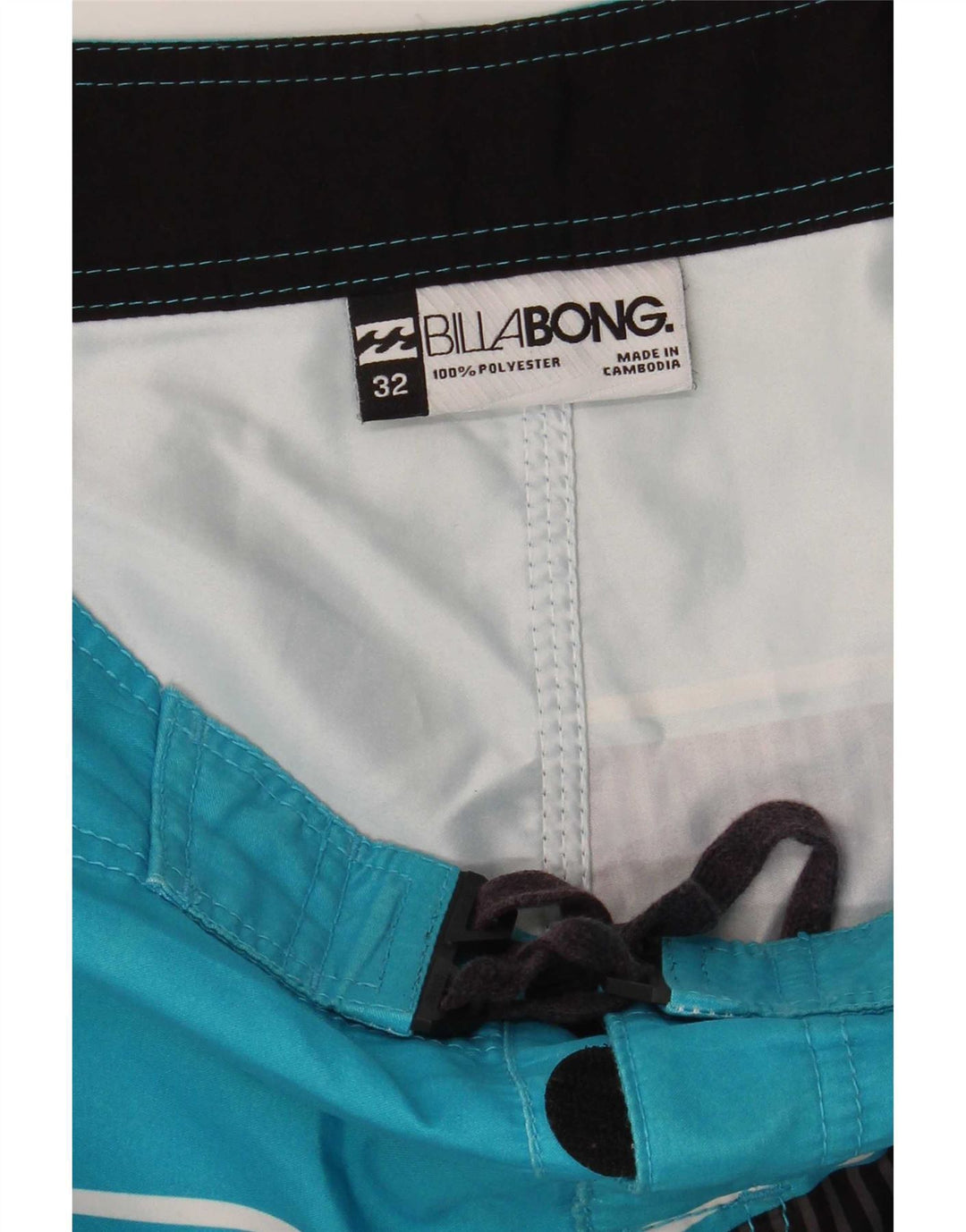 Billabong Shorts De Baño Gráficos Para Hombre Poliéster Color Block Azul Medio