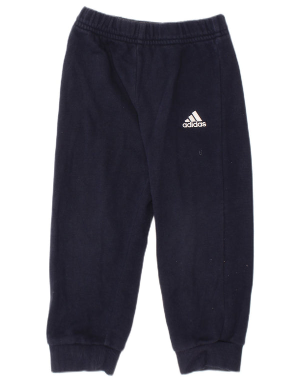 ADIDAS Pantalón Chándal Bebé Niño 18-24 Meses Azul Marino Algodón