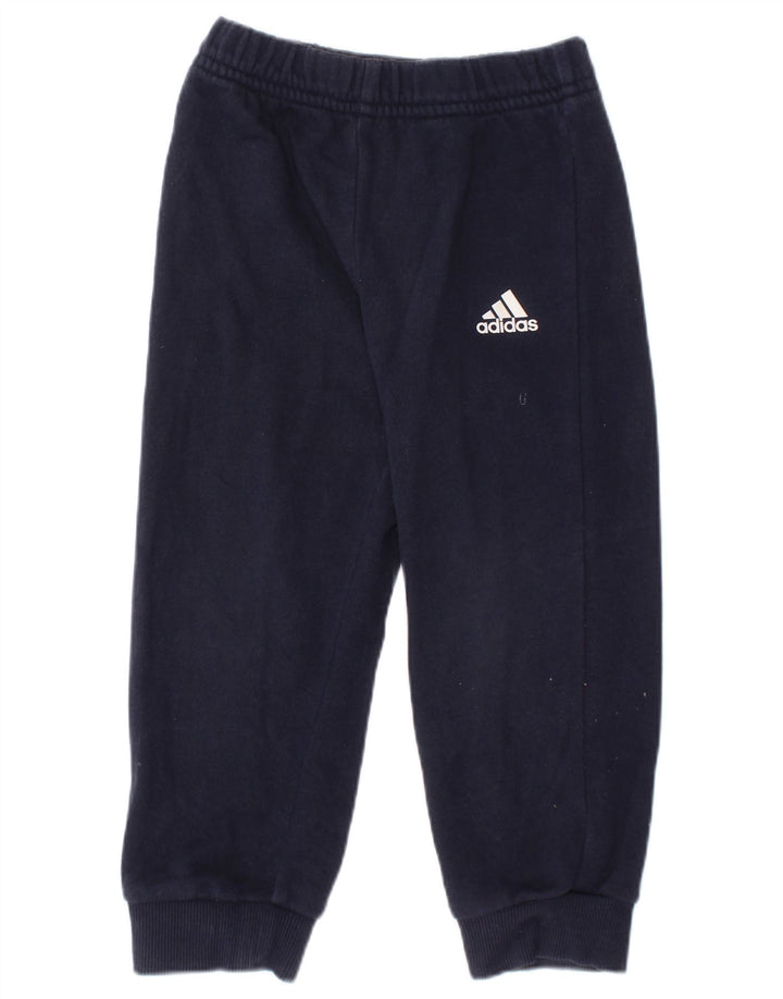 ADIDAS Pantalón Chándal Bebé Niño 18-24 Meses Azul Marino Algodón
