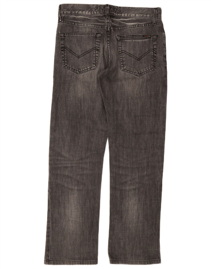 Energie Vaqueros rectos Morris para hombre W30 L30 Algodón gris