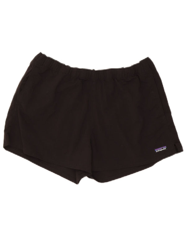 Shorts de baño para mujer Patagonia UK 44 Large Nylon negro