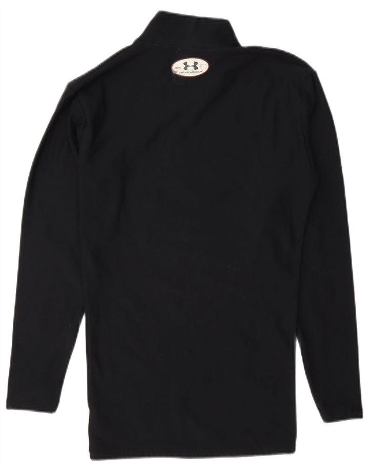 Under Armour Camiseta Cold Gear para hombre de manga larga de nailon azul marino pequeño