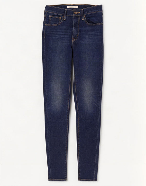 Vaqueros Levi's Mile High Super Skinny para mujer W27 L32 Algodón azul