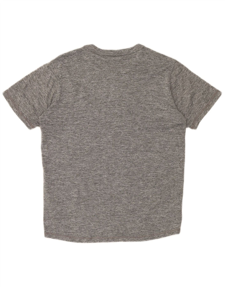 Camiseta Puma Hombre Top Small Gris Moteado Poliéster