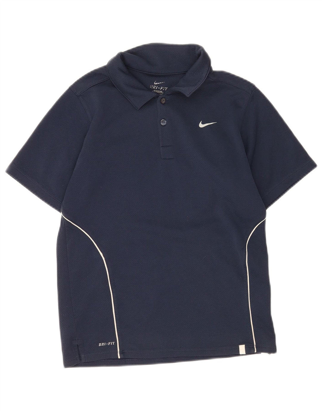 Nike Polo Dri Fit para niños 10-11 años Mediano Azul Marino