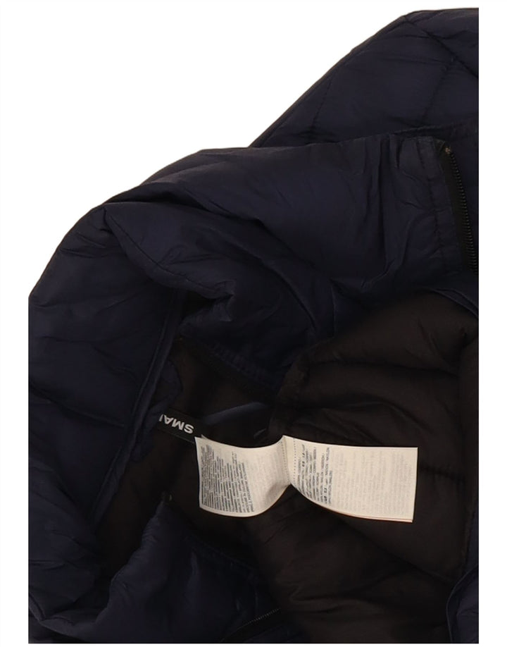 Superdry Chaqueta acolchada para hombre UK 36 Small Nylon azul marino