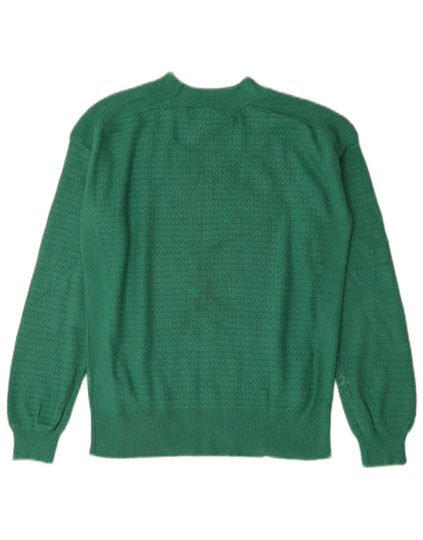 Marks & Spencer Jersey extragrande con cuello de tortuga para mujer UK 6 XS Verde