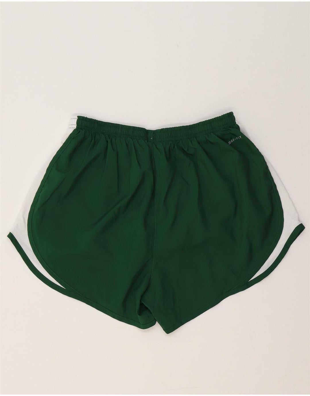 Nike - Pantalones cortos deportivos para mujer, talla grande, color verde, poliéster