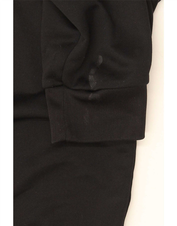 Adidas Hombre Sudadera Con Capucha Jumper XS Negro Poliéster