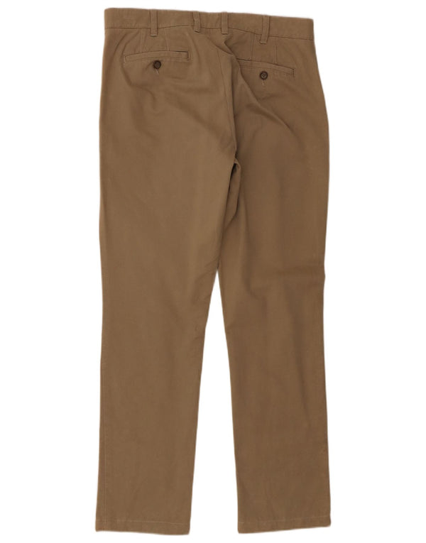 Dack's Pantalones chinos delgados para hombre IT 50 Large W34 L30 Algodón beige