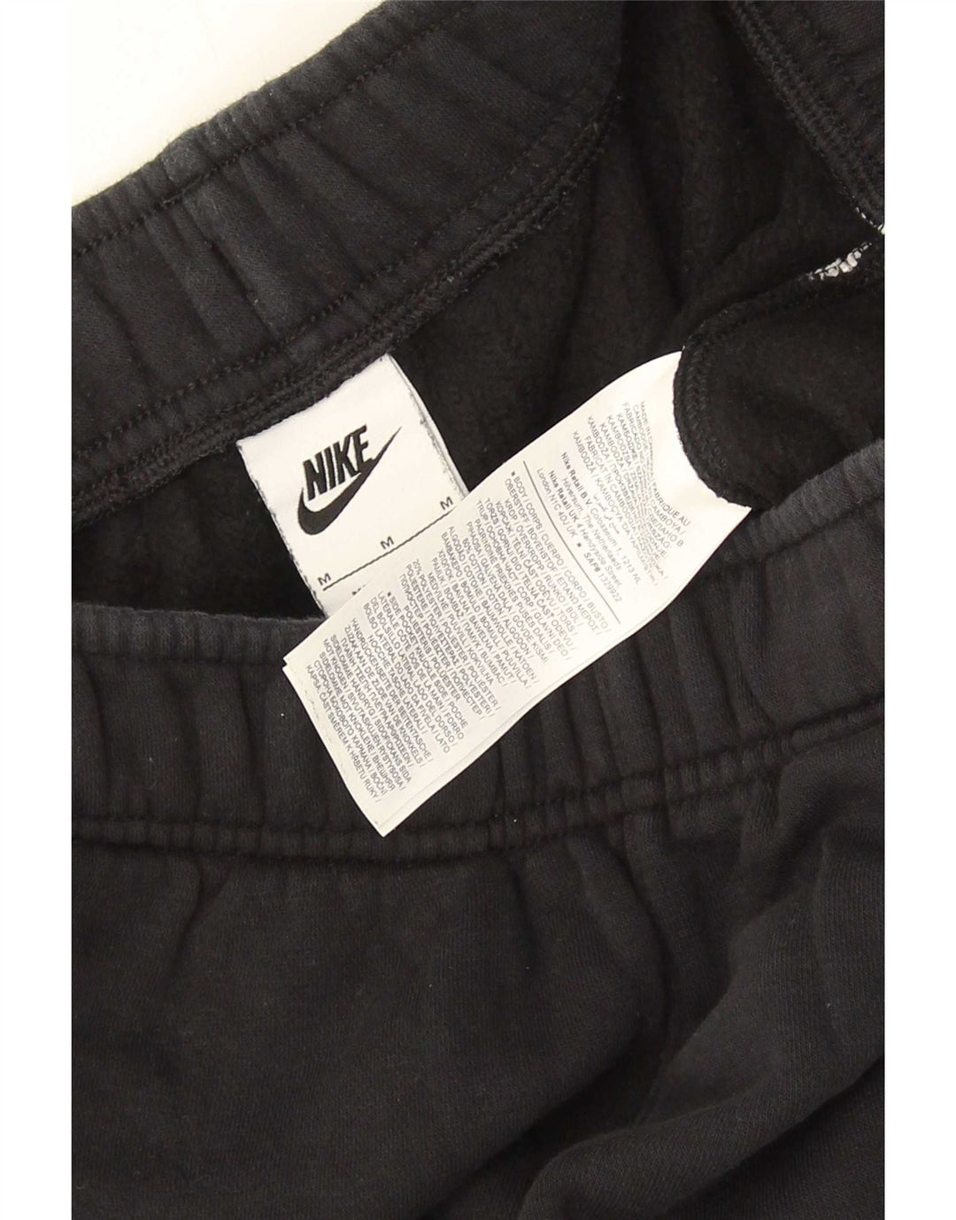 Nike Hombre Cargo Chándal Pantalones Joggers Medium Negro Algodón