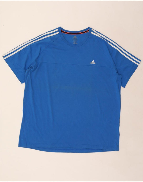 Adidas Camiseta Hombre Top 2XL Algodón Azul