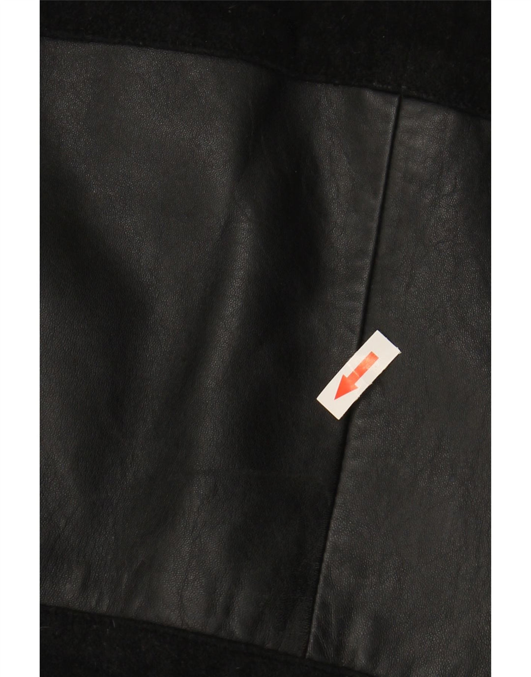 VINTAGE Chaqueta de ante para mujer IT 48 XL Negro