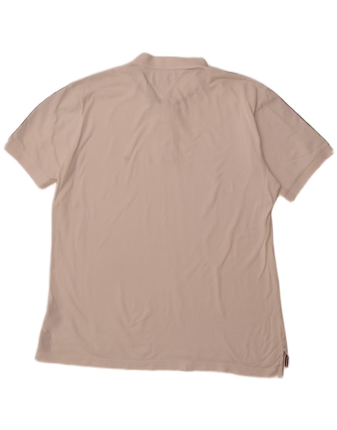 TOMMY HILFIGER Polo de corte regular para hombre 2XL Algodón color block blanco