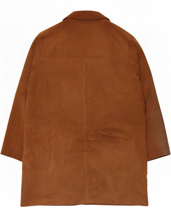 Abrigo vintage de ante para mujer IT 50 XL Beige